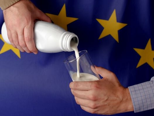 Produkcia mlieka v EÚ v roku 2020 vzrástla o 1,1 %