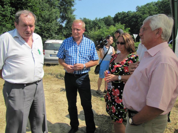 Prvý tohtoročný žatevný výjazd sa uskutočnil v okrese Lučenec 